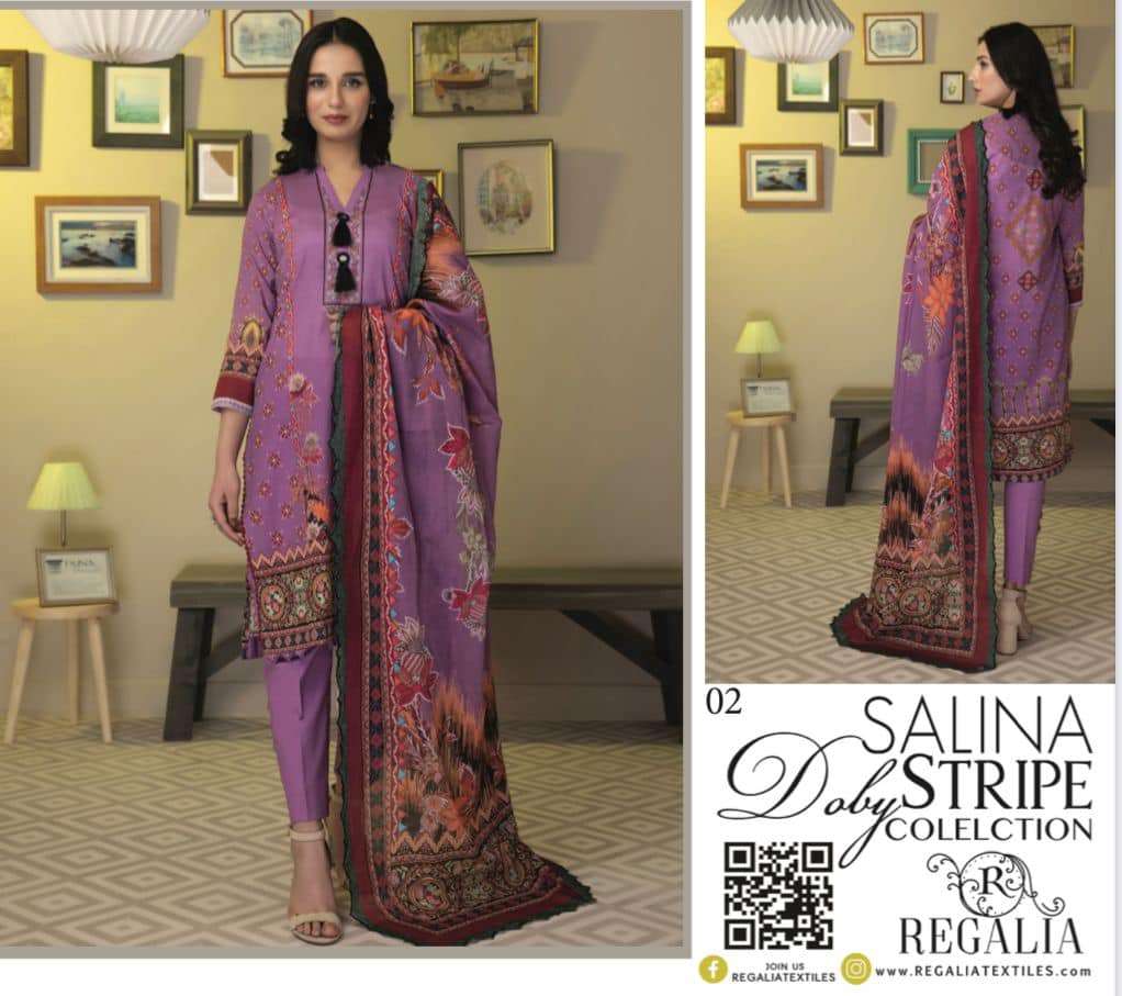 SALINA Dobby Stripe Vol 1 - 2023 by Regalia Textiles